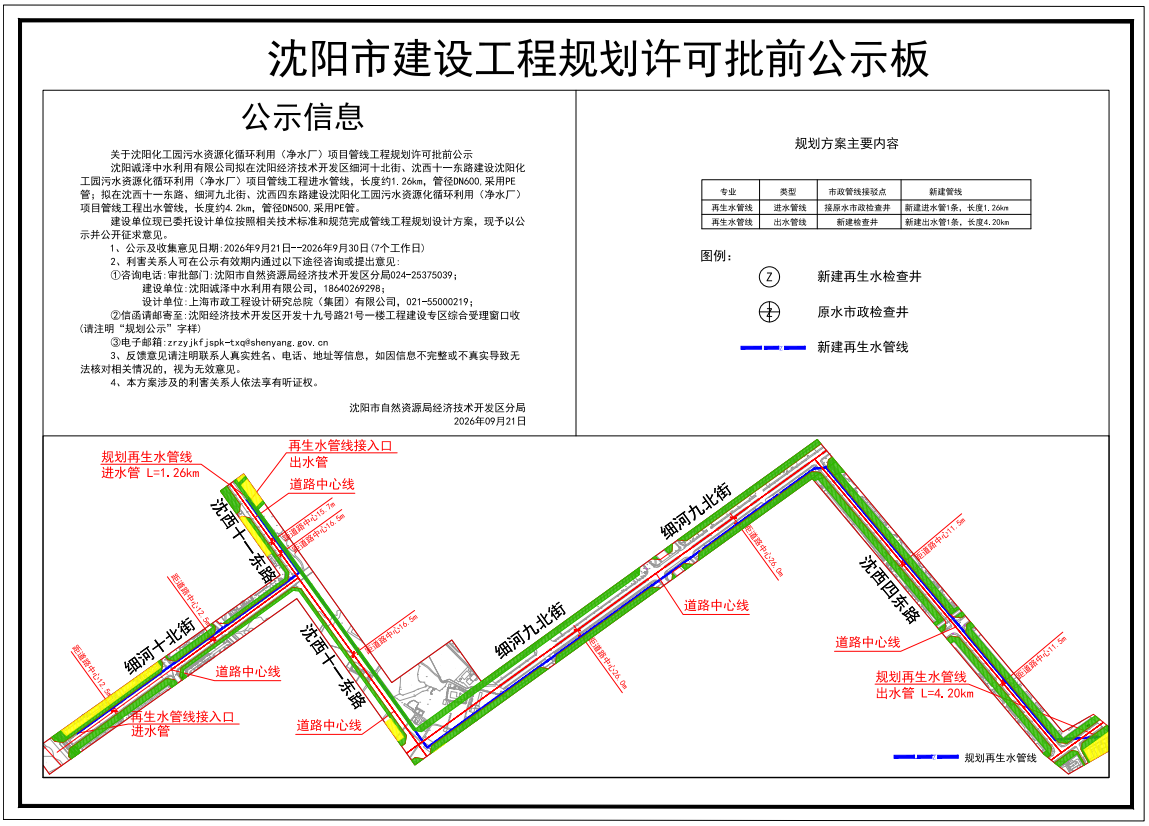 关于沈阳化工园污水资源化循环利用(净水厂)项目管线工程规划许可批前公示.png